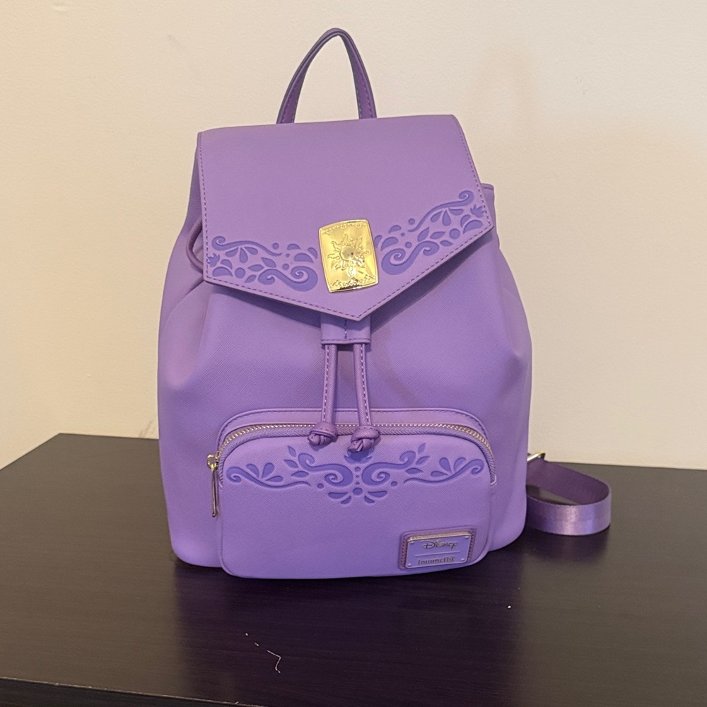 LOUNGEFLY DISNEY TANGLED RAPUNZEL MINI BACKPACK